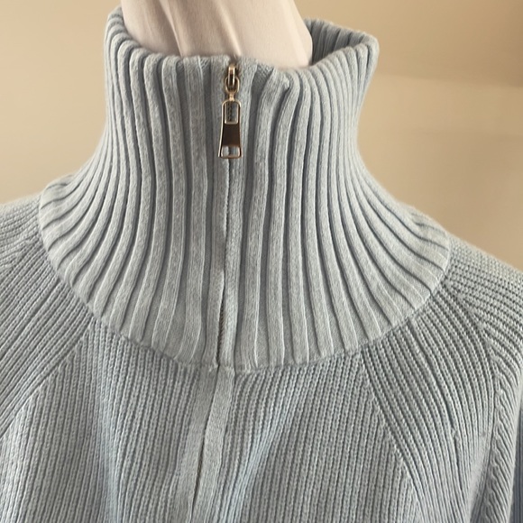 Pullover Sweater Half Zip / Turtle Neck Size XL - Picture 8 of 10